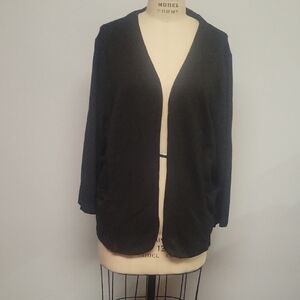 Chicwe Black Women's Blazer, Size 4X